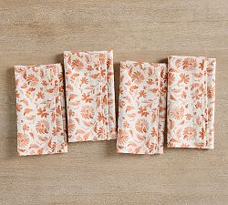 Terracotta Cotton Napkins - Set of 4
