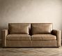Westwood Square Arm Deep Seat Leather Sofa (77"-102")