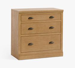 Aubrey 3-Drawer Storage Cabinet (36"-72")