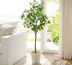 Faux Lemon Tree
