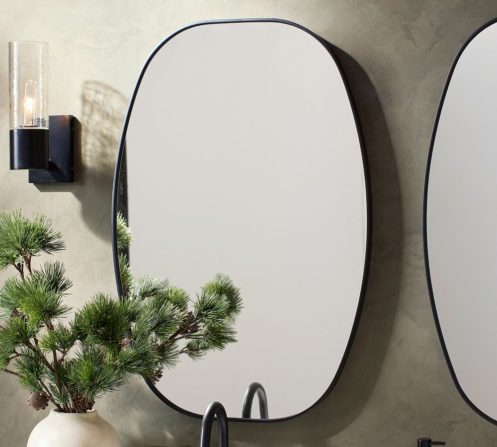Linden Oval Mirror by Pottery Barn