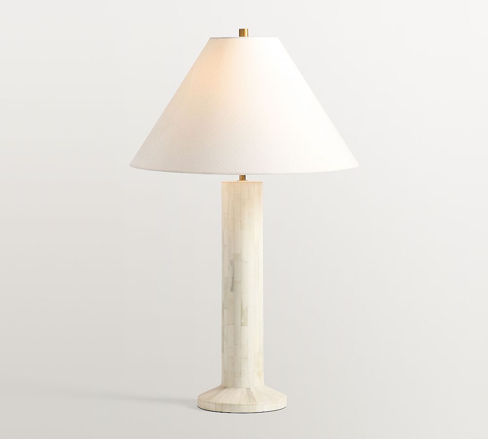 Pasadena Bone Inlay Table Lamp (17") by Pottery Barn