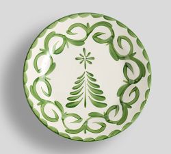 Puebla Porcelain Tree Salad Plates - Set of 4