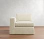 Build Your Own Carmel Wide Arm Slipcovered Sectional