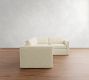 Carmel Slim Arm Slipcovered 3-Piece Sectional (110")