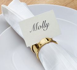 Caterers Box Napkin Rings - Set of 12