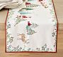 Christmas in the Country Santa Cotton/Linen Table Runner