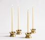 Essential Brass Candle Holders - Set of 4
