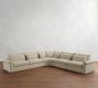 Westwood Roll Arm Deep Seat 5-Piece Curved Wedge Sectional (158")
