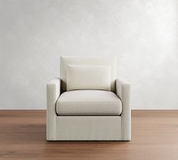 Westwood Slim Arm Deep Seat Slipcovered Chair