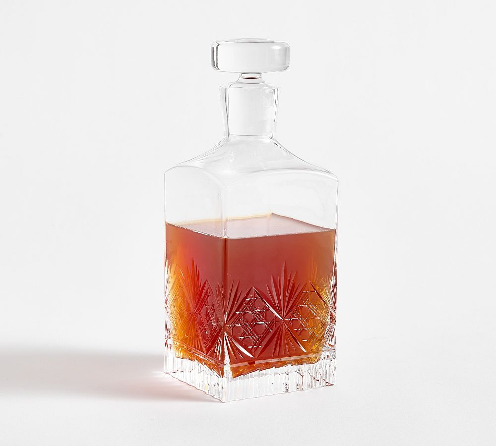 Antique Cut Glass Decanter