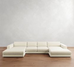 Carmel Lounge Double Chaise Sectional (145"&ndash;177")