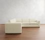 Carmel Wide Arm Wood Base 3-Piece L-Shaped Sectional (113")