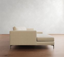 Jake Double Chaise Sectional (143"&ndash;163")