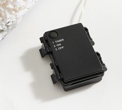 Lit Bottlebrush Tree Centerpiece