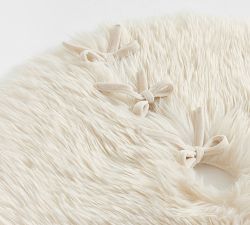 Luxe Faux Fur Mini Tree Skirt