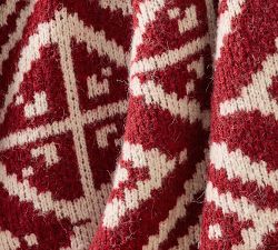 Modern Fair Isle Throw