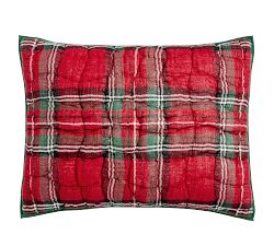 Stewart Plaid Cloud Quilted Sham