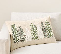 Woodland Pine Lumbar Pillow