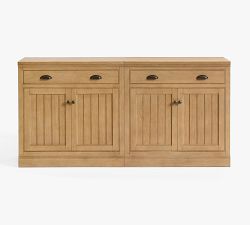 Aubrey Storage Cabinet Console with Drawers (72''-144")
