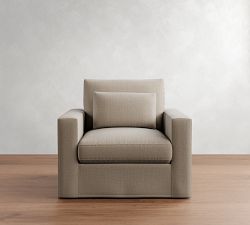 Westwood Square Arm Deep Seat Slipcovered Chair