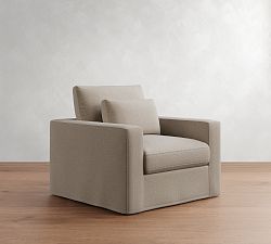 Westwood Square Arm Deep Seat Slipcovered Chair