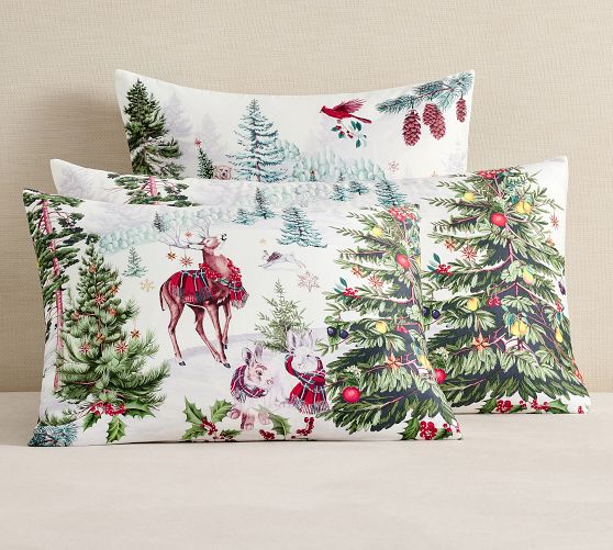Winter Enchanted Forest Sham by Pottery Barn