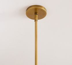 Alexandria Glass Round Chandelier (30")