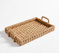 Capitola Woven Rectangular Tray