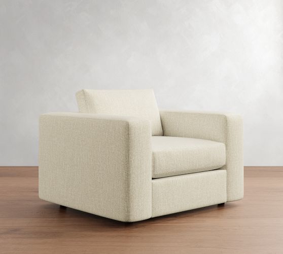 Carmel Wide Arm Chair by Pottery Barn