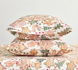 Gingerbread Pillowcases - Set of 2