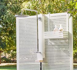 Malibu Metal Perforated Outdoor Privacy Screen
