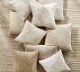 Oceana Sequin Coral Pillow