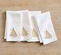Gold Toile Tree Napkins - Set of 4