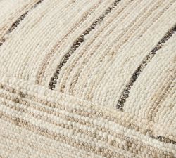 Textured Pouf
