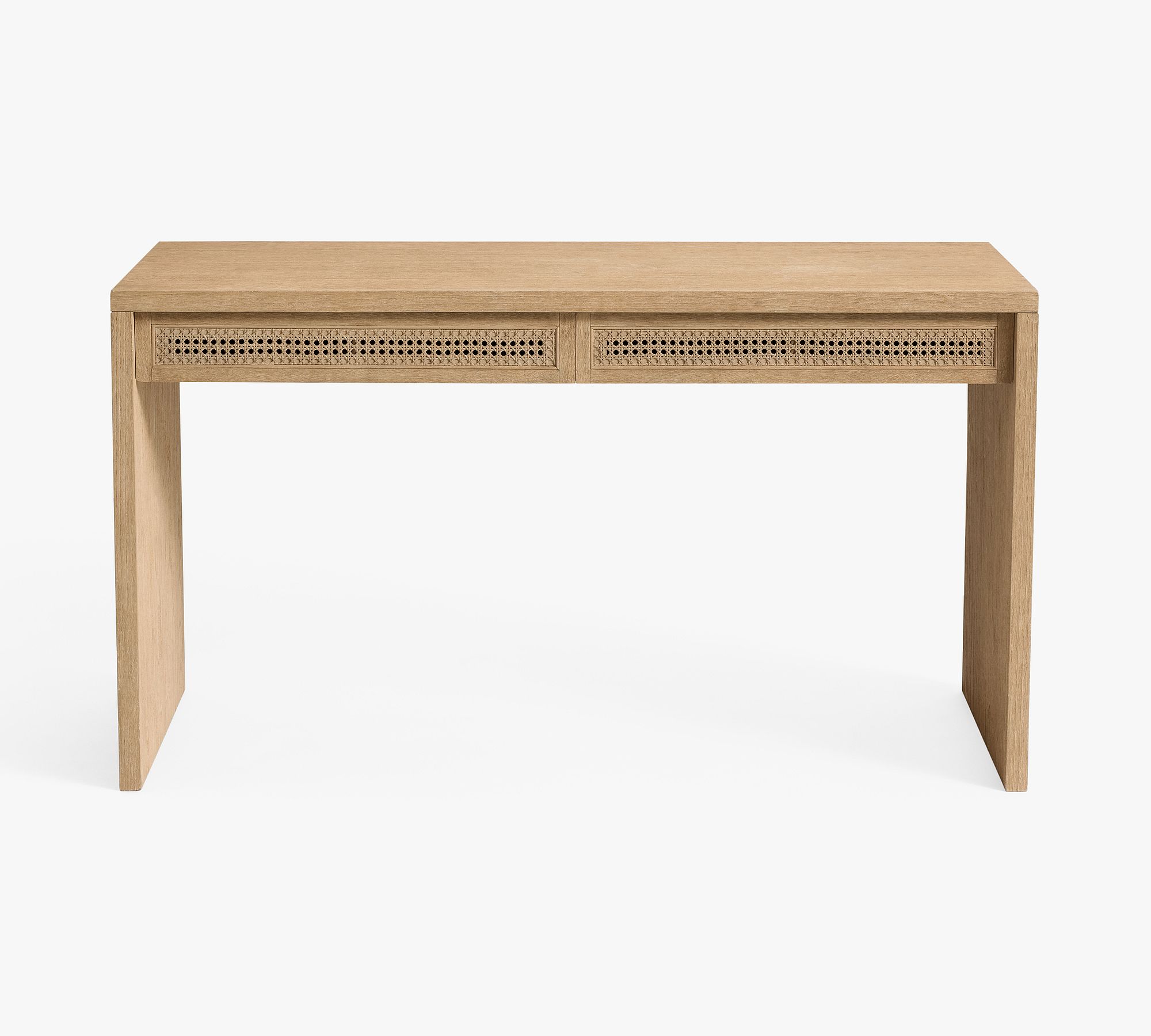 Marina Cane Console Desk (54")
