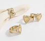 Heart Icon Napkin Rings - Set of 4