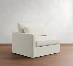 Build Your Own Westwood Slim Arm Deep Seat Slipcovered Sectional