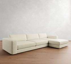 Carmel Lounge Chaise Sectional (113"&ndash;135")