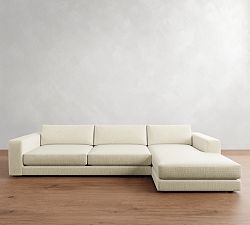 Carmel Lounge Chaise Sectional (113"&ndash;135")