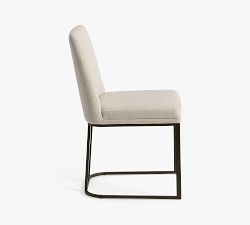 Jake Upholstered Metal Dining Chair