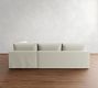 Westwood Slim Arm Deep Seat Slipcovered 3-Piece Sectional (119")