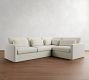 Westwood Slim Arm Deep Seat Slipcovered 3-Piece Sectional (119")