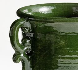 Ceramic Ornate Handled Vase