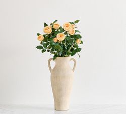 Faux Yellow Garden Rose Bundle