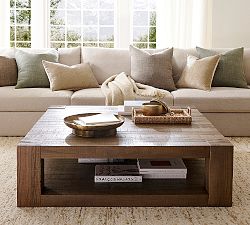 Mahogany Coffee Tables | Pottery Barn