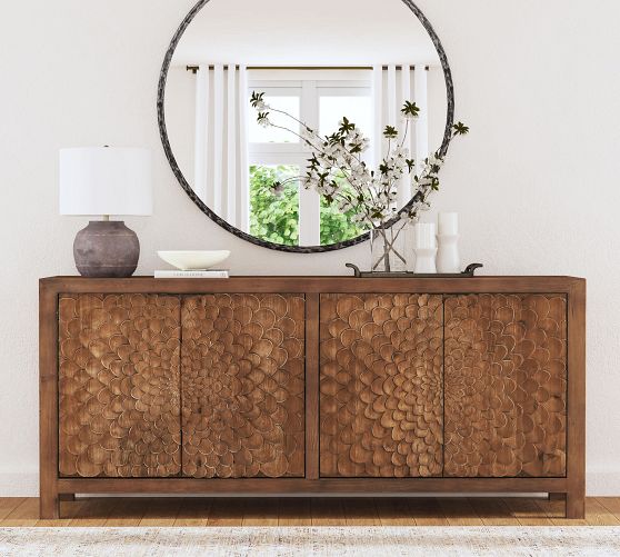 Edwin Reclaimed Wood Buffet (86") by Pottery Barn
