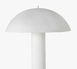 Olive Ceramic Floor Lamp (60")