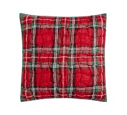 Stewart Plaid Cloud Quilted Sham