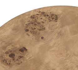 Crescent Round End Table (18")